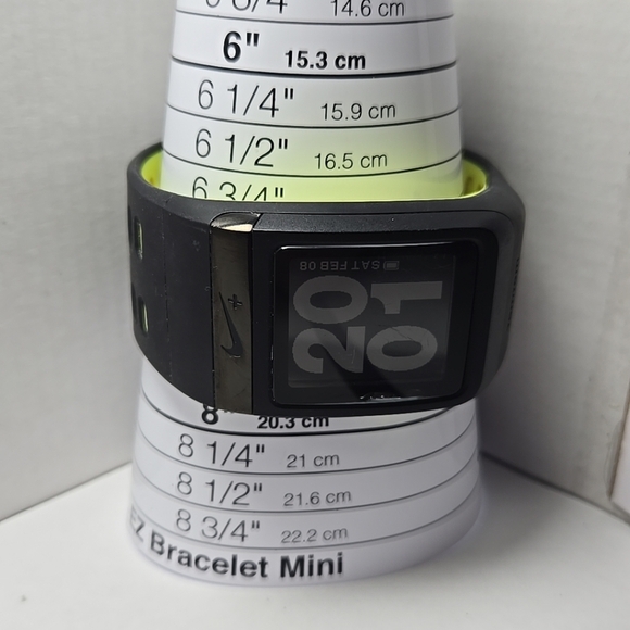 Mens Nike + Powered by TomTom GPS Sport Running Black X Digital Watch WM0069 L7 - Picture 7 of 11